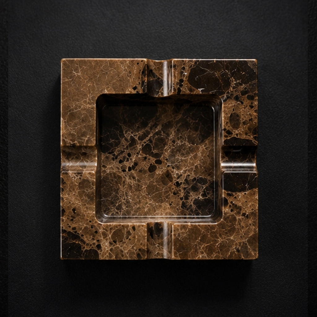 Dark Emperador Ash Tray