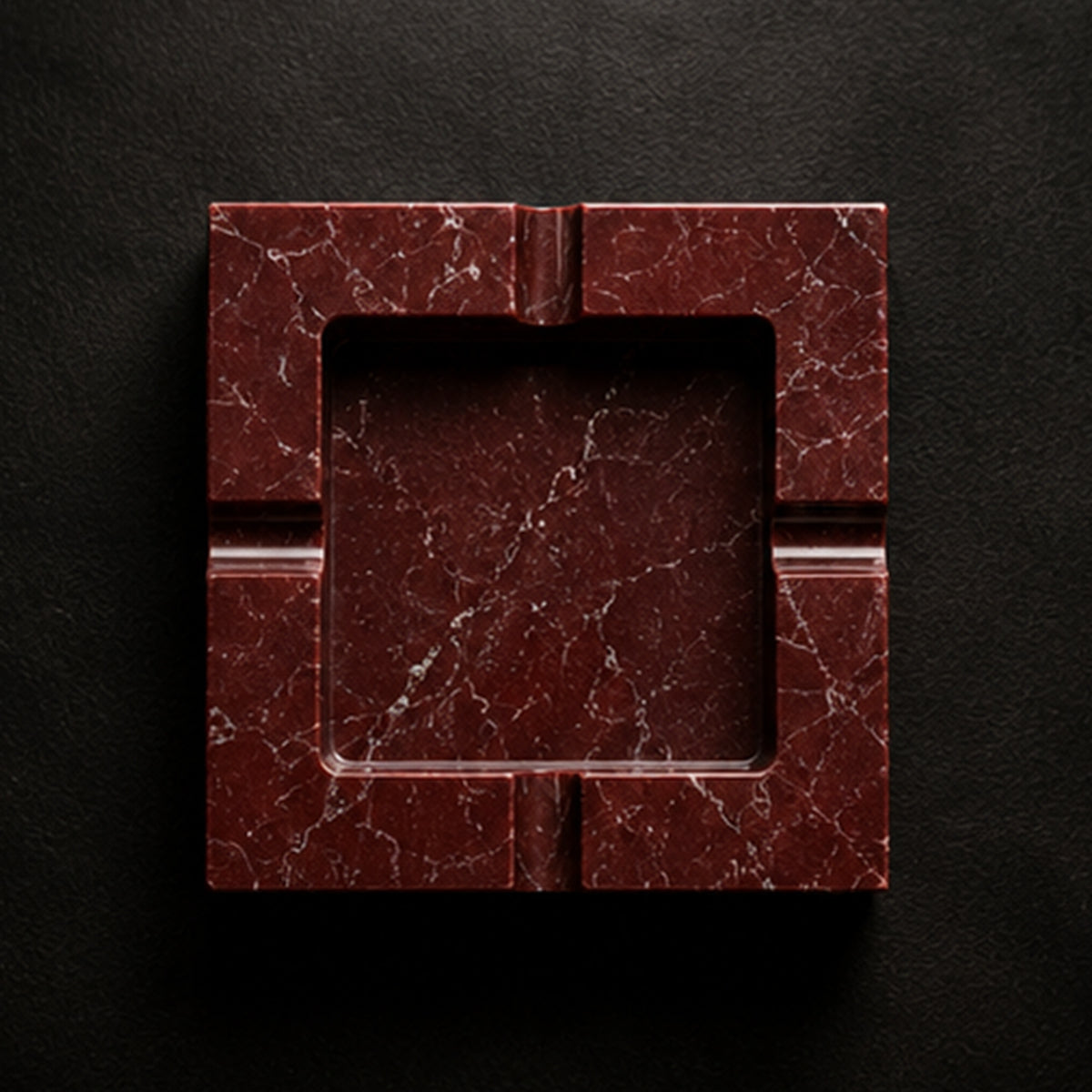 Red Marfil Ash Tray