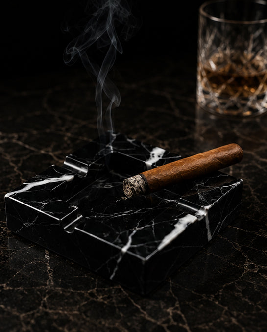 Black Marquino Ash Tray