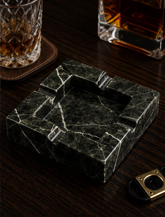 Green Zebra Ash Tray