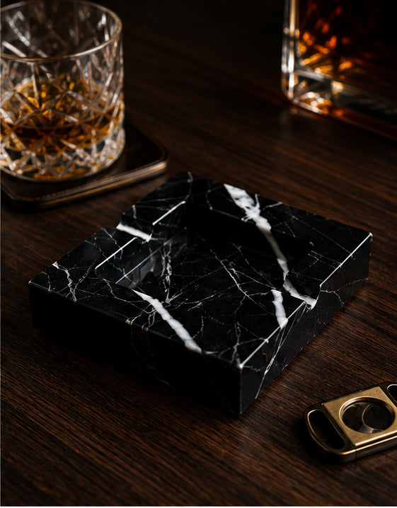 Black Marquino Ash Tray