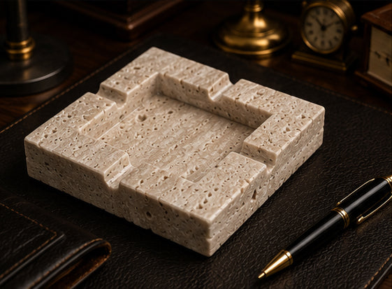 Travertine Ash Tray