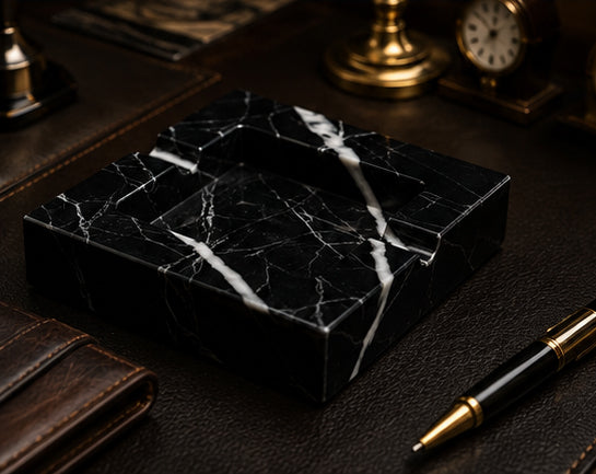 Black Marquino Ash Tray